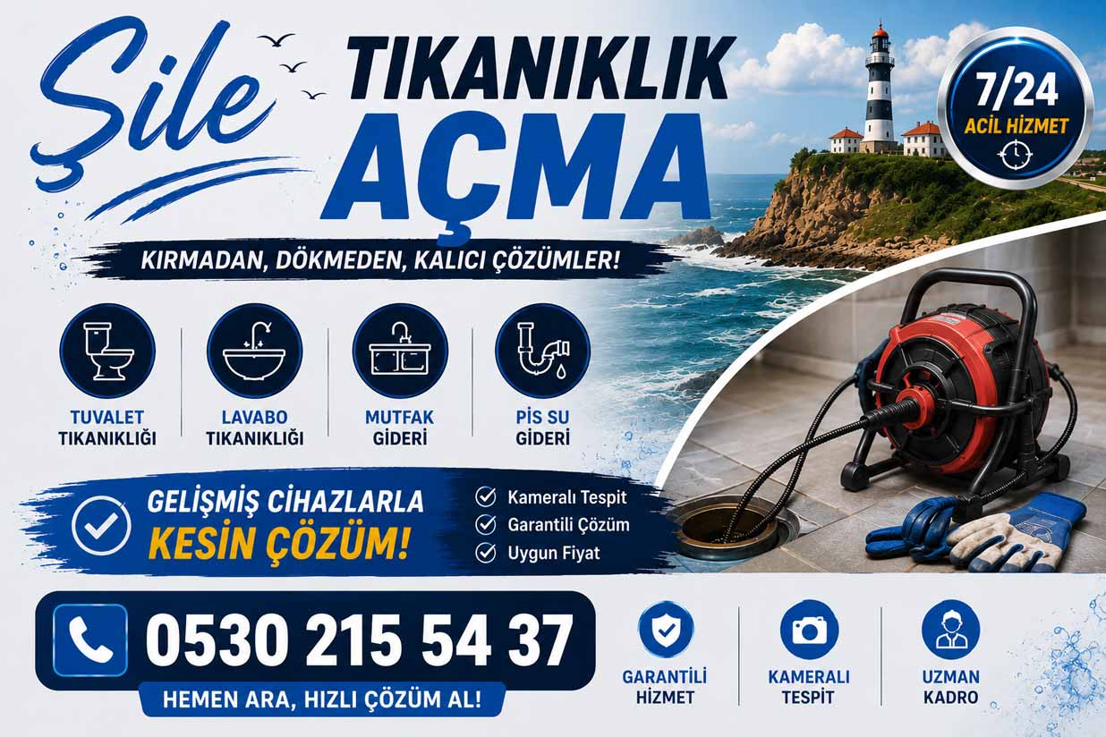 şilede tıkanıklık açma